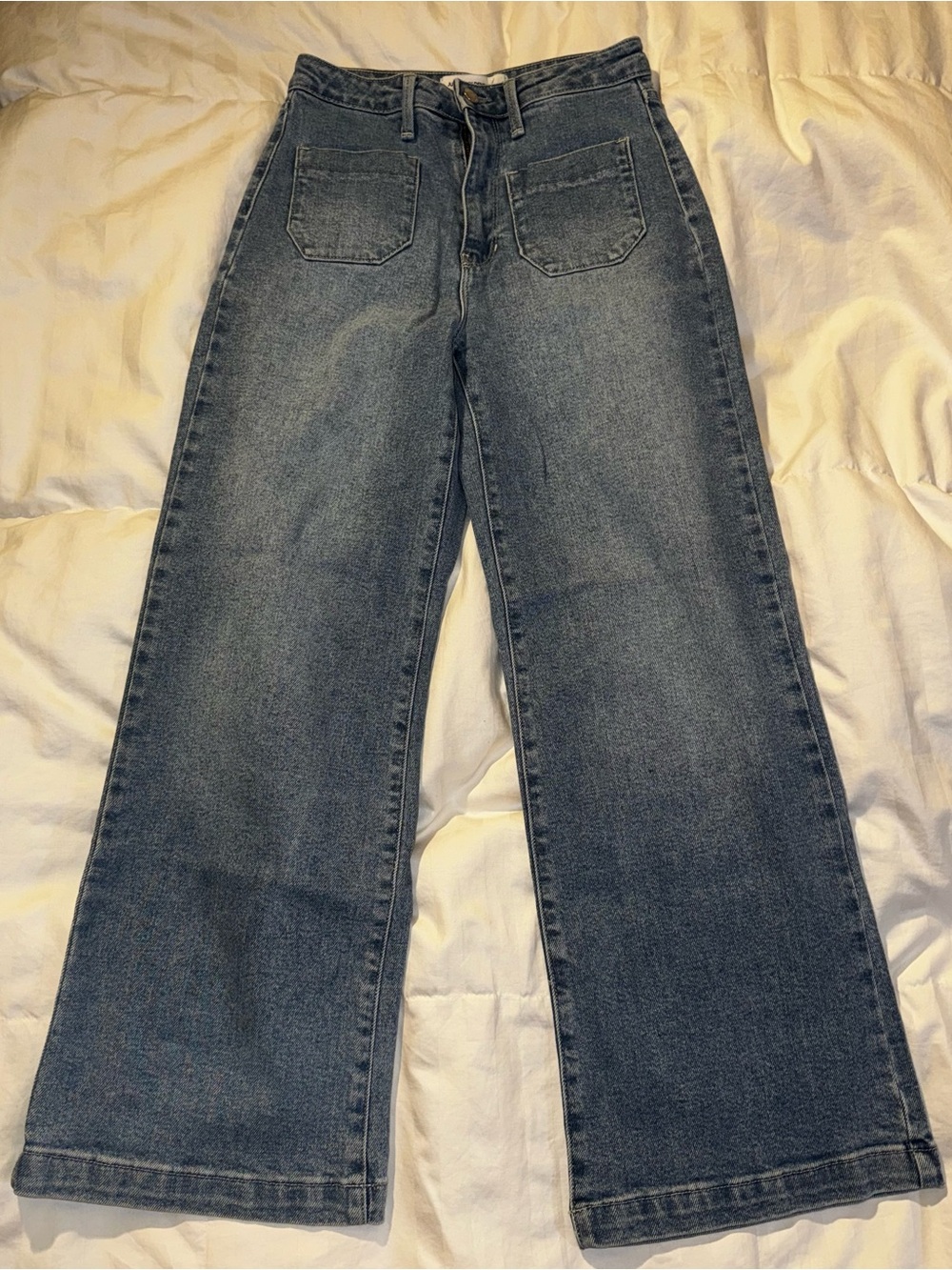 Just Black Denim High-Rise Wide Leg Women's Jeans